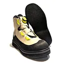 Wading shoes with felt sole